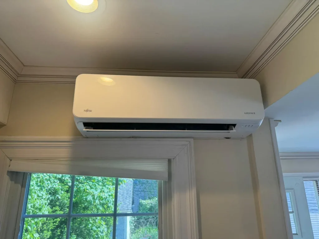 Air Conditioning Installation inside